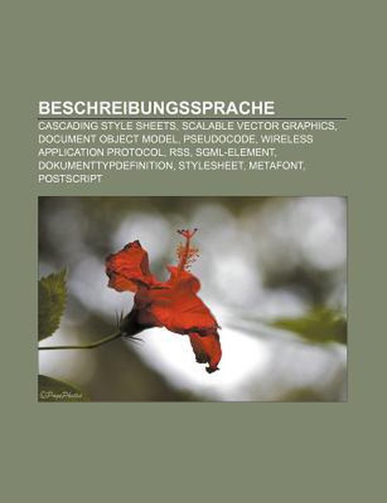 Beschreibungssprache - cover