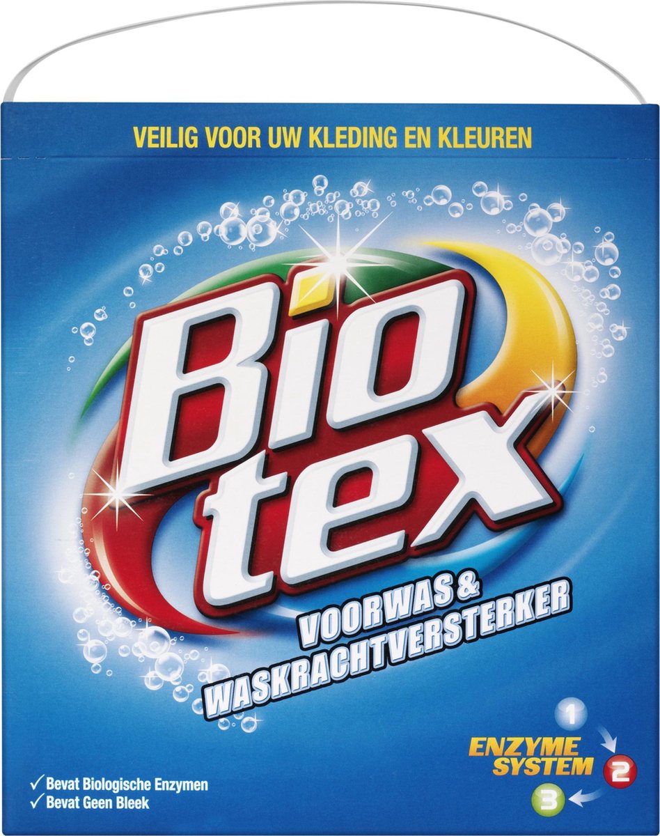 Biotex Waskrachtversterker Waspoeder - 5 kg - Wasmiddel