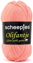 Scheepje Olifantje - Zalm roze (024) - pak van 20 bollen a 50 gram - dun glans acryl garen