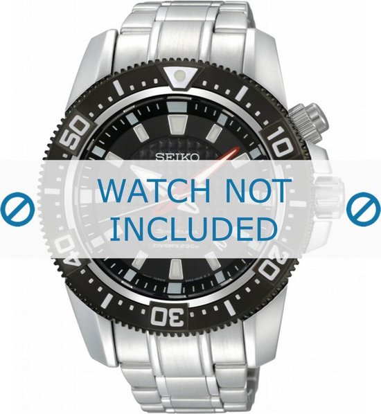 bol.com | Seiko horlogeband SKA511P1 / 5M62 0CS0 Staal Zilver 21mm