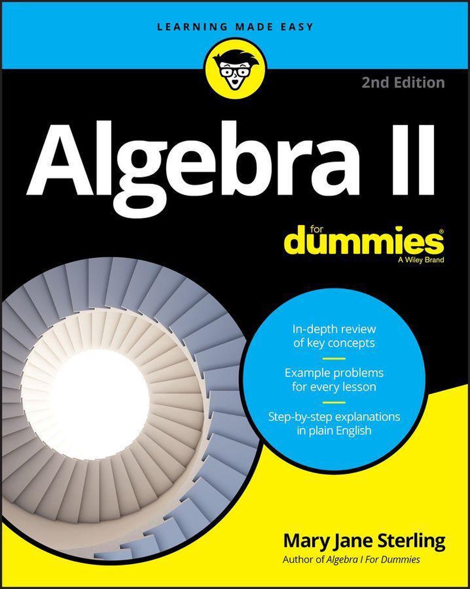 Omslag van Algebra II For Dummies
