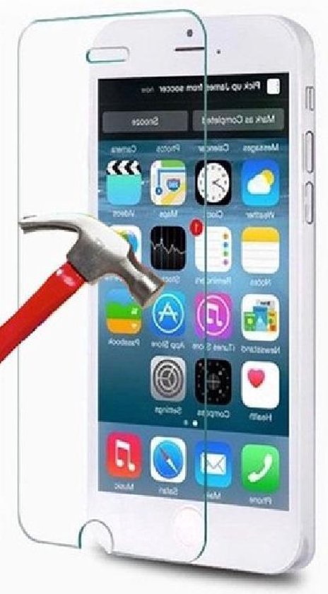 SMH Royal - 2 Stuks - Geschikt voor iPhone 5 / 5C / 5S / 5SE Screenprotector Tempered Glass Glazen Gehard Screen Protector 2.5D 9H (0.3mm) ( Zeer sterk Materiaal)