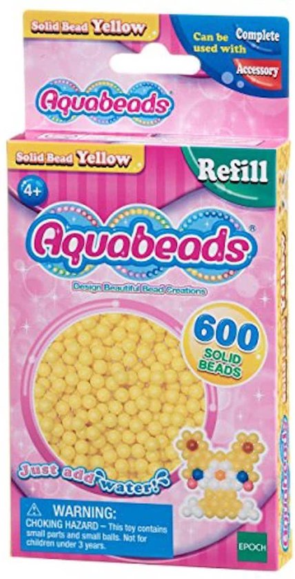Aquabeads La recharge perles jaunes