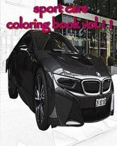 Sport Cars: Coloring Book VoL.11