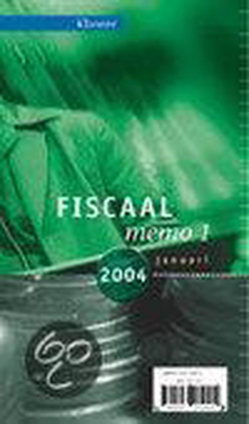 Fiscaal Memo 1 Januari 2004 - cover