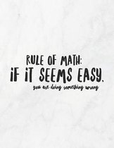 Rule of Math