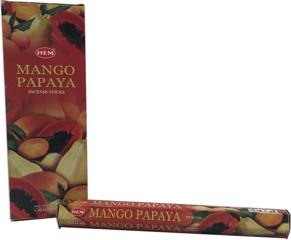 Wierook Mango Papaya (6 pakjes)