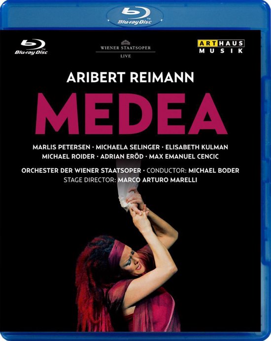 Cover van de film 'Aribert Reimann - Medea'