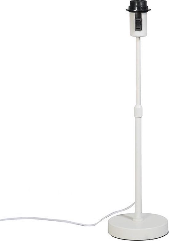QAZQA Parte - Moderne Tafellamp - 1 lichts - H 500 mm - Wit - Woonkamer | Slaapkamer | Keuken