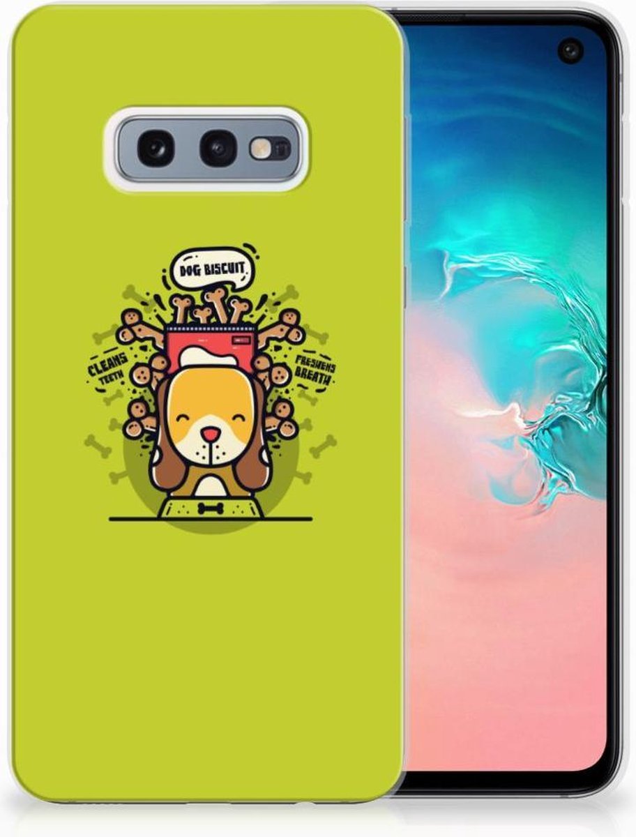 Samsung Galaxy S10e Telefoonhoesje met Naam Doggy Biscuit
