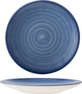 Cosy&Trendy Turbo Blue Dessert Bord - Ø 22 cm - Set-6