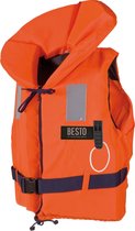 Besto Reddingsvest - Maat XL  - oranje/navy Maat XL: gewicht 70++ kg / Drijfvermogen 100N