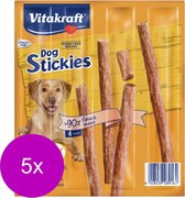 Vitakraft Dog Stickies 4x11 g - Hondensnacks - 5 x Gevogelte