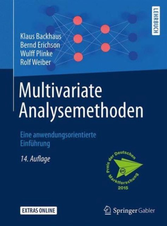 Multivariate Analysemethoden - cover
