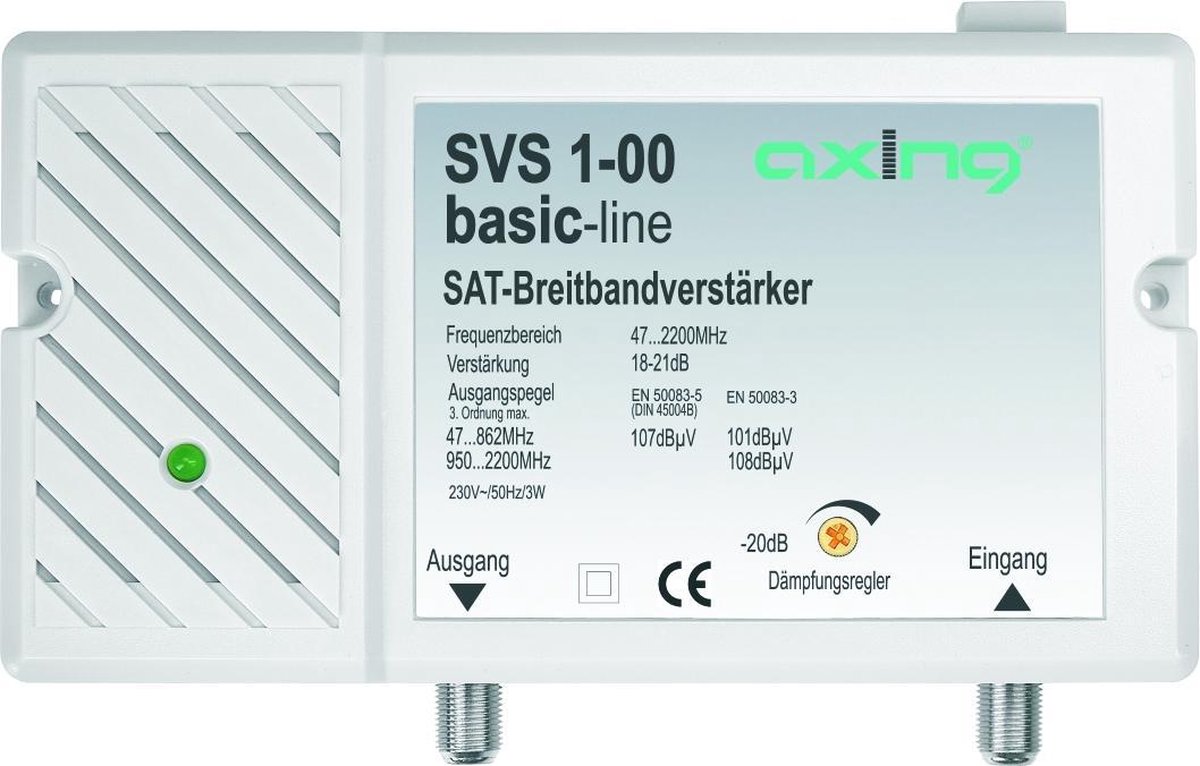 Axing SVS 1-00 Satellietsignaalversterker 25 dB