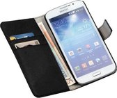 LELYCASE Book Case Flip Cover Wallet Case Samsung Galaxy Mega 5.8 Noir