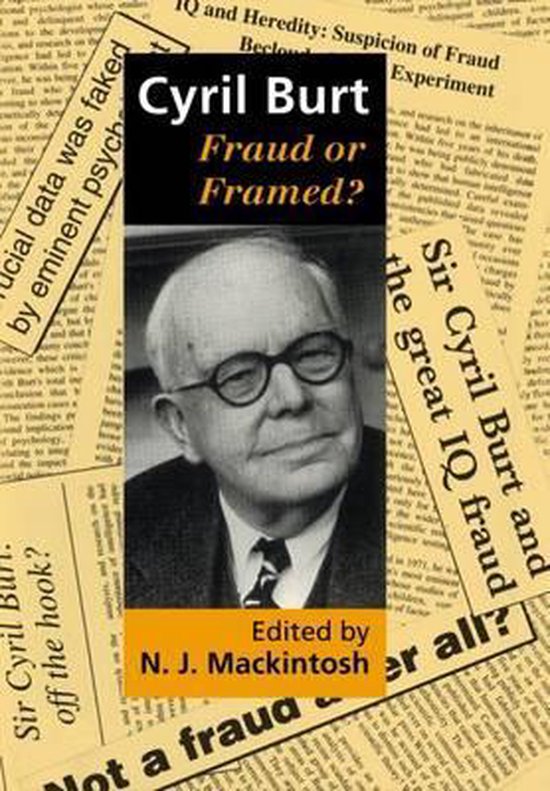 Cyril Burt: Fraud or Framed? - cover