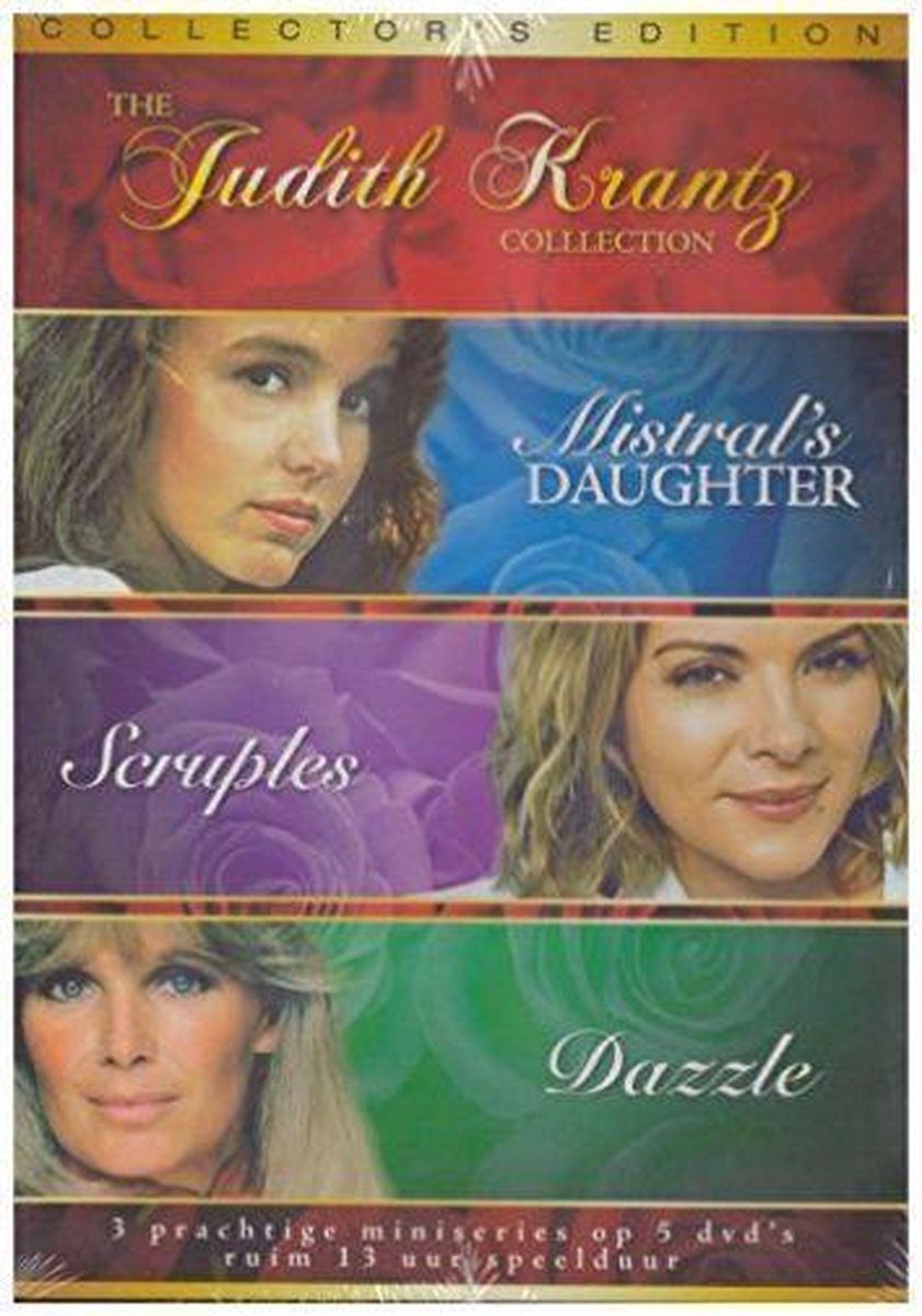 Judith Krantz Collector's Edition Mistral's Daughter, Scruples en Dazzle