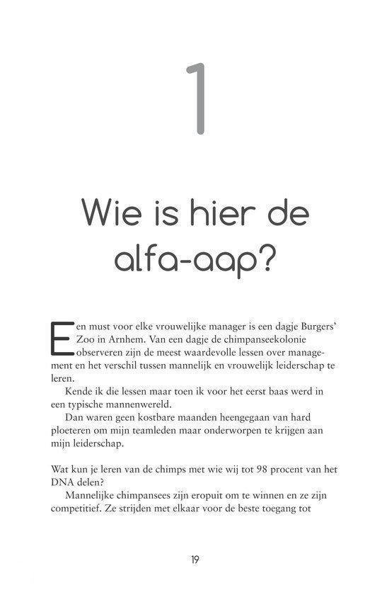 Vrouw op de apenrots