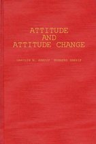 Attitude and Attitude Change