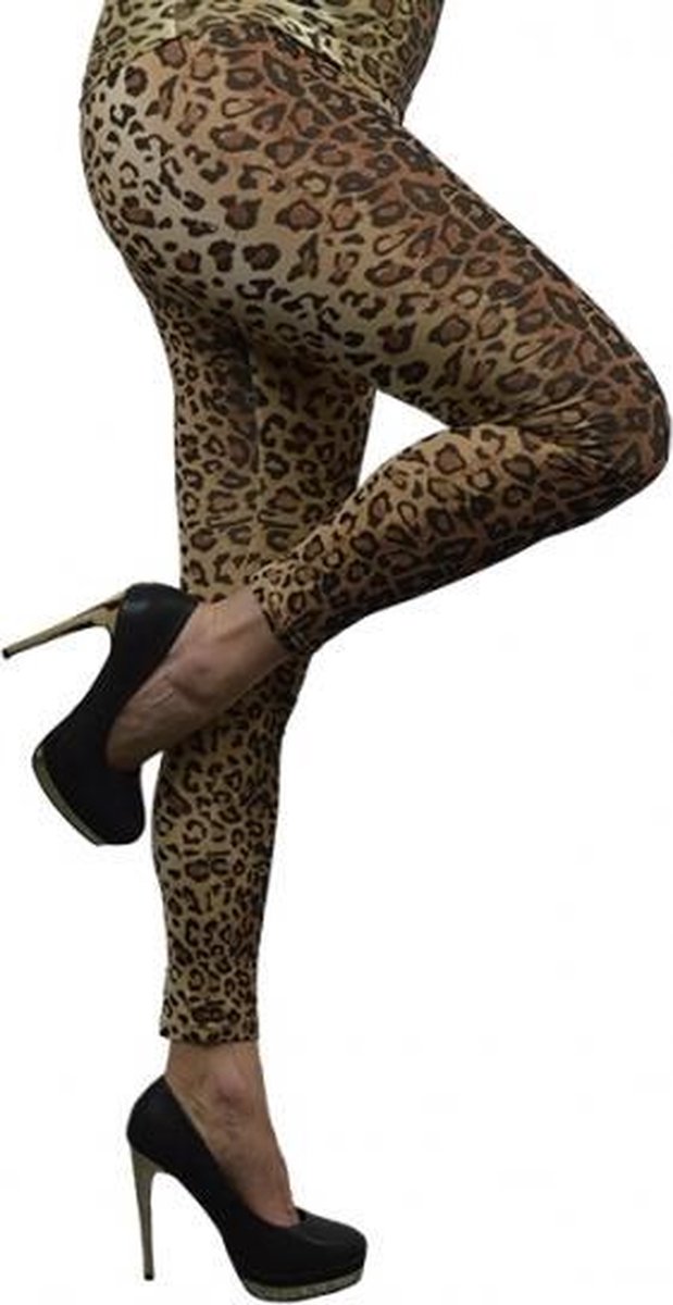 Verliefd Rand hel Luipaard legging voor dames 40/42 (L/XL) | bol.com