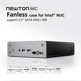 Akasa Newton MC, Fanless solid Aluminium case for Intel NUC