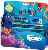 Disney Schrijfset Finding Dory 5-delig Blauw