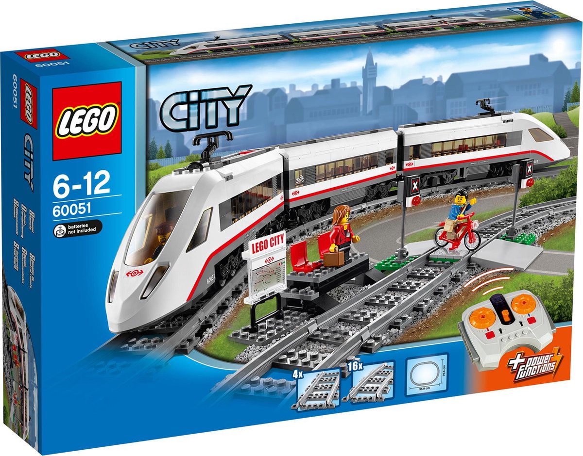 LEGO City Hogesnelheidstrein 60051 | bol.com