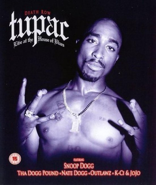 Cover van de film 'Tupac - Live At The House Of Blues'