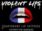 Frankrijk lip tattoo