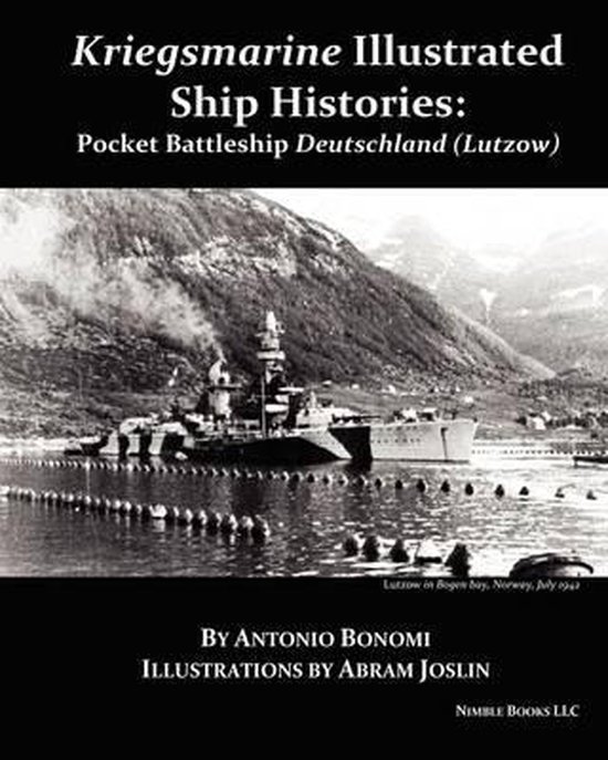 Pocket Battleship Deutschland (Lutzow), Antonio Bonomi 9781934840696