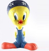 Tweety Flexibele rubberen vogel Looney Tunes  figuur (30 cm)