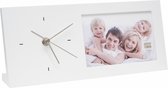 Deknudt Frames Fotoklok - Wit - S66RT1 - Voor foto: 10x15 cm