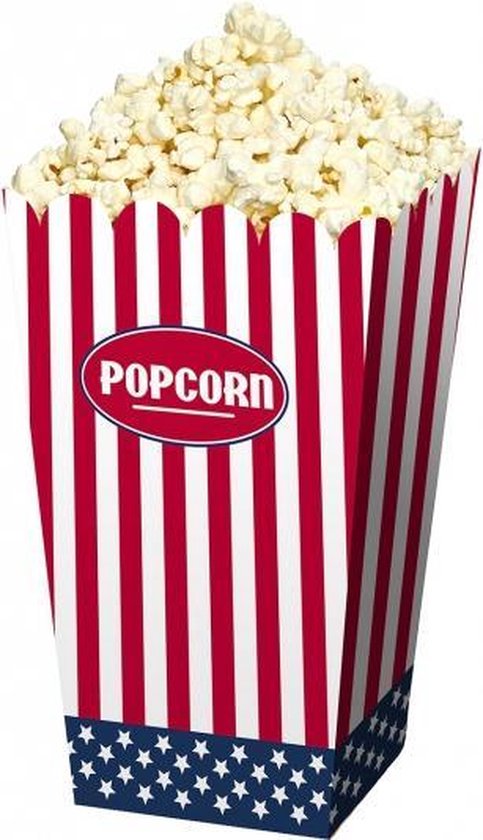 Popcorn bakjes USA 12 stuks | bol.com