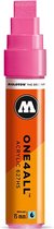 Molotow ONE4ALL 15mm Acryl Marker - Roze - Geschikt voor vele oppervlaktes zoals canvas, hout, steen, keramiek, plastic, glas, papier, leer...