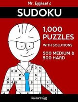 Mr. Egghead's Sudoku 1,000 Puzzles with Solutions