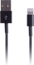 Connect IT CI-415 mobiele telefoonkabel USB A Lightning Zwart 1 m