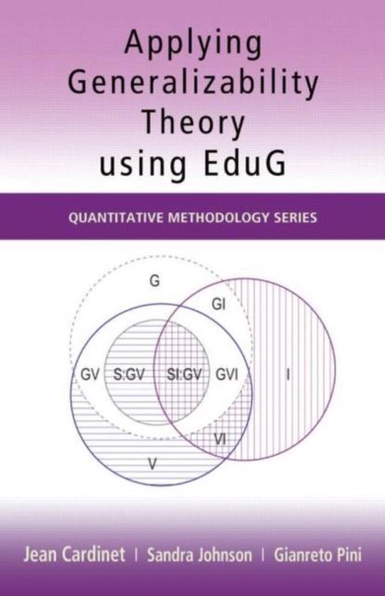 Applying Generalizability Theory Using Edug - cover