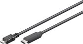 OTB USB-C naar USB Micro B kabel - USB2.0 / zwart - 1 meter