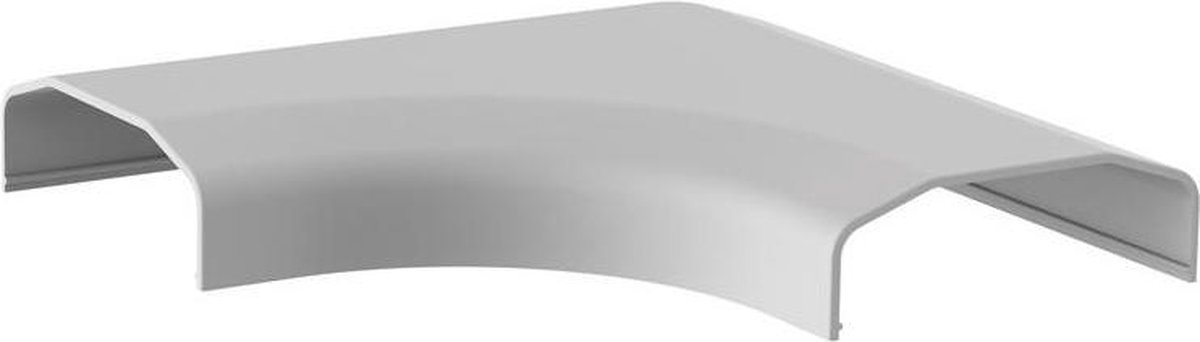Afdekking voor kunststof systeemkabel 127 x 127 x 21,5 mm Maclean MC-697 W