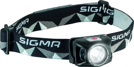 Sigma hoofdlamp LED II USB zwart