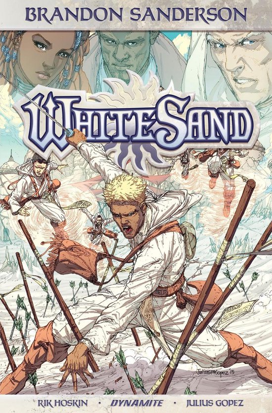 Brandon Sanderson's White Sand - cover