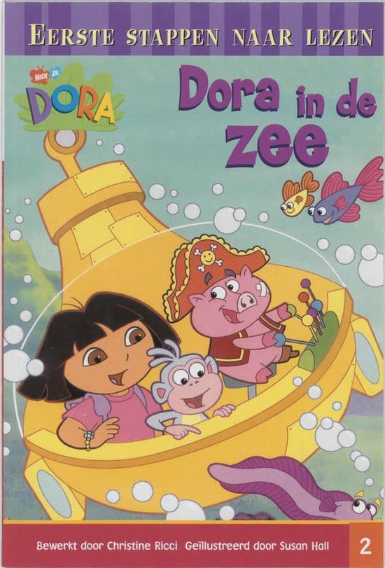 Cover van het boek 'Dora in de zee'