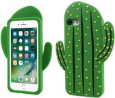iPhone SE 2020 / iPhone 8 / iPhone 7 (4.7 inch) - hoes, cover, case - Siliconen - Cactus - Groen
