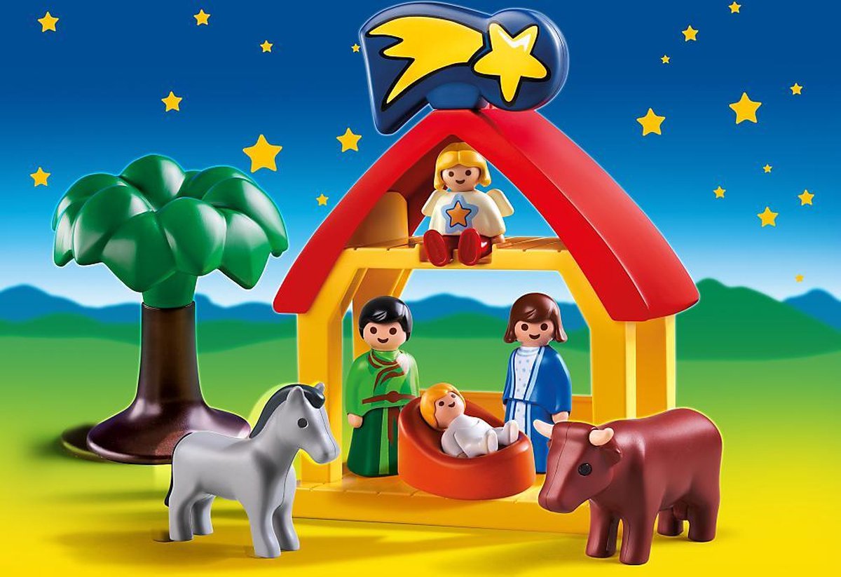 PLAYMOBIL 123 Kerststal 6786