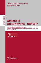 Lecture Notes in Computer Science 10262 - Advances in Neural Networks - ISNN 2017