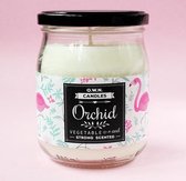 O.W.N. Candles Glass Jar Candle Orchid