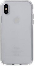 Aluminium/TPU Backcase iPhone X - Zilver