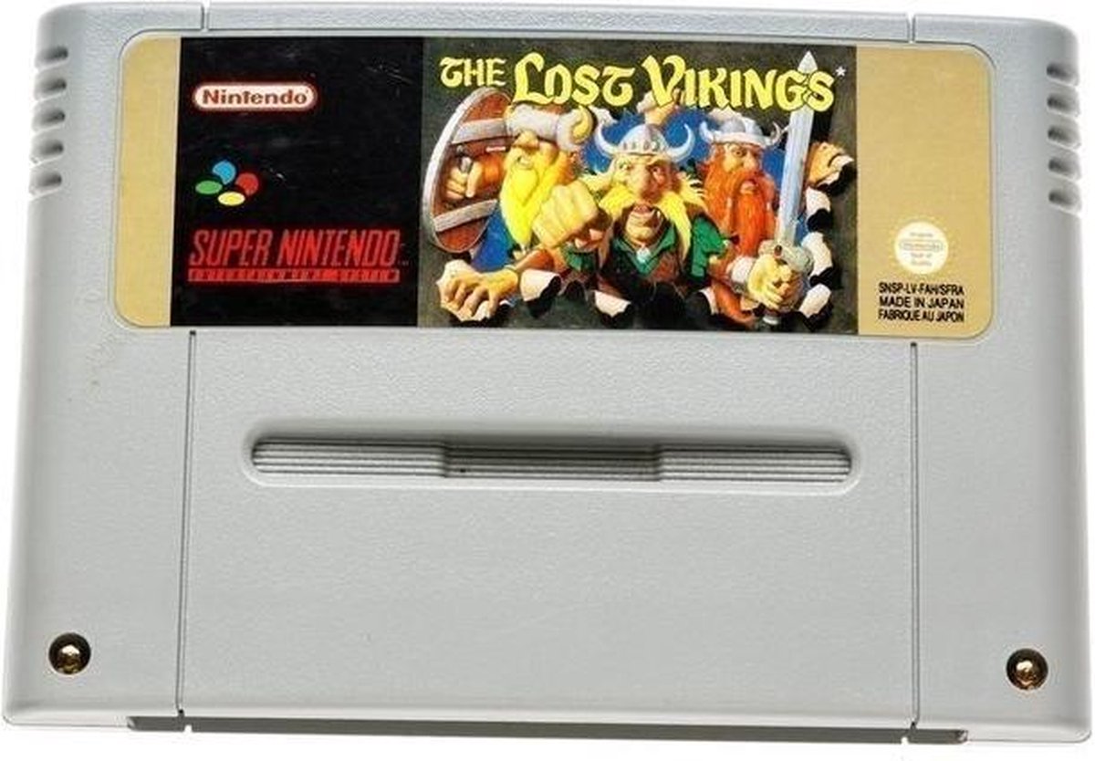 The Lost Vikings - Super Nintendo [SNES] Game PAL - Nintendo