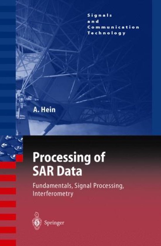 Processing of Sar Data - cover